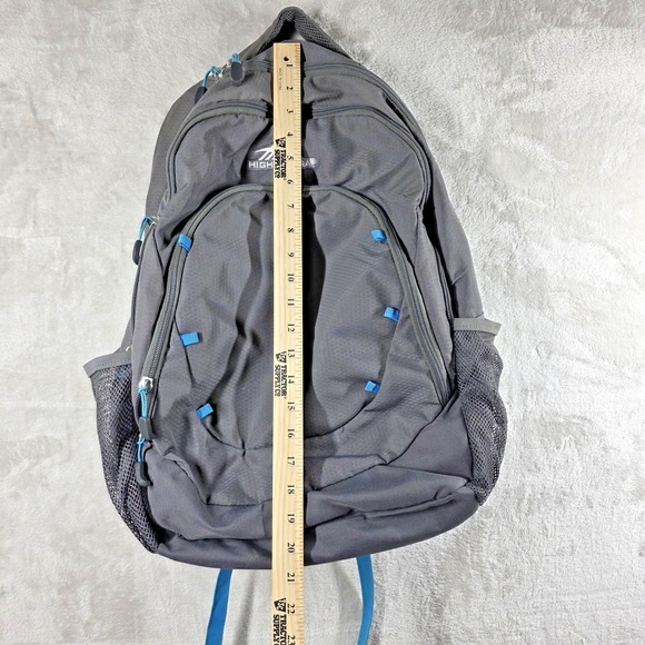High Sierra Backpack Multiple Pocket Hiking School Work Used - Picture 2 of 9